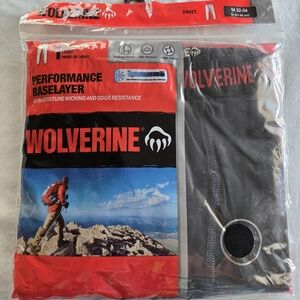 Wolverine Baselayer Pants in Black Size M